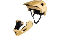 Downhill helmet FORCE VENOM // size: S/M (55-58 cm) (sand)