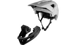 Downhill šalmas FORCE VENOM // dydis: L/XL (58-61 cm) (pilka/juoda)