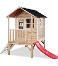 Medinis žaidimų namelis EXIT Loft 300, natūralios spalvos