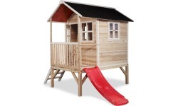 EXIT Loft 300 wooden playhouse - natural