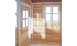 Деревянный игровой домик EXIT Loft 100, натуральный