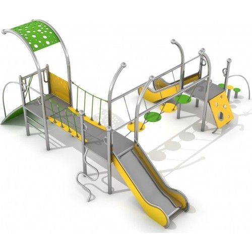 Playground Climbing Frame Inter-Play Dometo 3-1