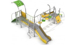 Playground Climbing Frame Inter-Play Dometo 3-1