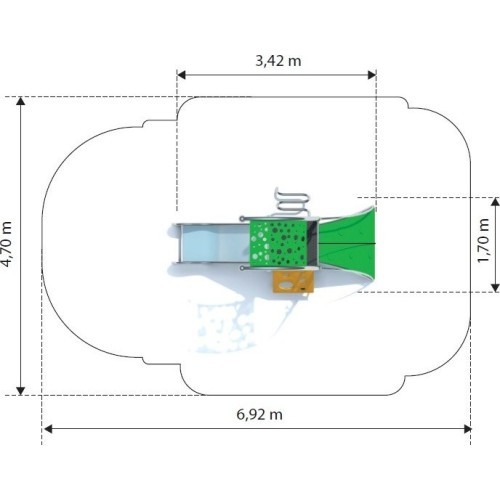 Playground Climbing Frame Inter-Play Dometo 1-2