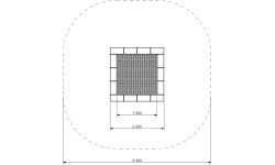 Trampoline Inter-Play Pako 200 WP