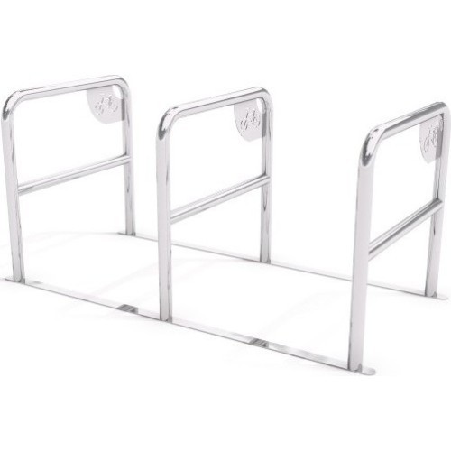 Stainless Steel Bicycle Rack Inter-Play 05