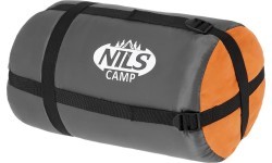 Miegmaišis Nils Camp NC2008, dydis L, pilkas/oranžinis
