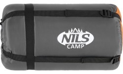 Miegmaišis Nils Camp NC2008, dydis L, pilkas/oranžinis