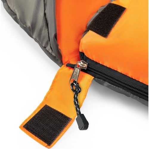 NC2008 GRAY-ORANGE SLEEPING BAG SIZE L NILS CAMP
