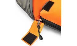 NC2008 GRAY-ORANGE SLEEPING BAG SIZE L NILS CAMP