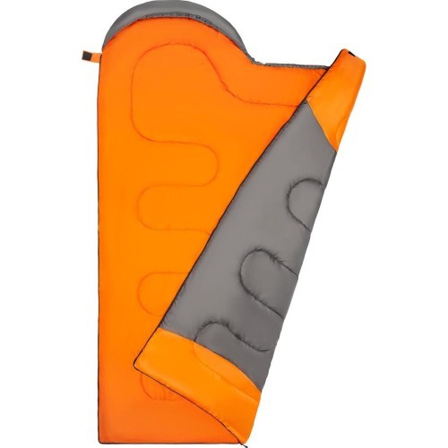 NC2008 GRAY-ORANGE SLEEPING BAG SIZE L NILS CAMP
