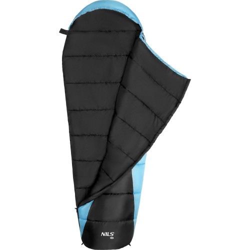 NC2012 BLACK-BLUE SLEEPING BAG NILS CAMP