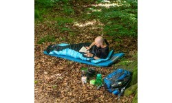 NC2012 BLACK-BLUE SLEEPING BAG NILS CAMP