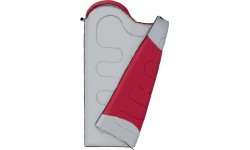 NC2008 MAROON-GREY SLEEPING BAG SIZE L NILS CAMP