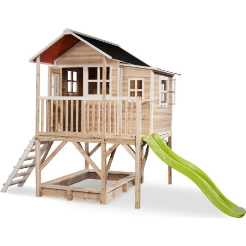 EXIT Loft 550 wooden playhouse - natural