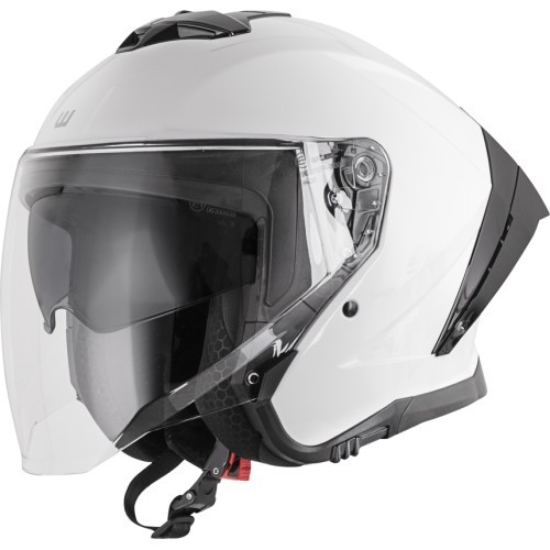 Motociklininko šalmas W-TEC Voltik - Balta