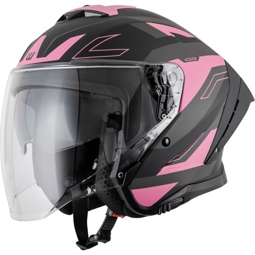 Мотошлем W-TEC Voltik Shockrose - Pink