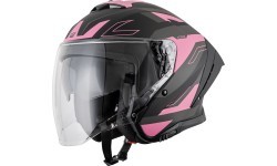 Motociklo šalmas W-TEC Voltik Shockrose - Rožinė