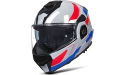 Atverčiamas motociklo šalmas W-TEC Zoroz P/J - Matt Black-Fluo Pink