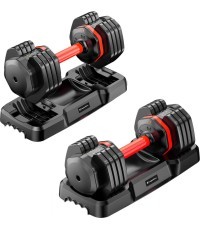 Набор регулируемых гантелей inSPORTline DuraBell® 2 x 6,5–24,5 кг