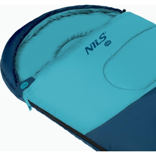 NC2008 BLUE-LIGHT BLUE SLEEPING BAG SIZE L NILS CAMP