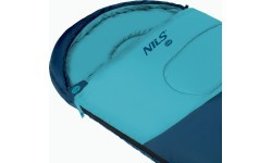 NC2008 BLUE-LIGHT BLUE SLEEPING BAG SIZE L NILS CAMP