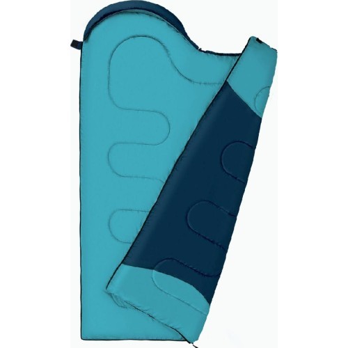 NC2008 BLUE-LIGHT BLUE SLEEPING BAG SIZE L NILS CAMP