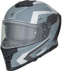 Motociklo šalmas W-TEC Nexwor Graphic - Pilka