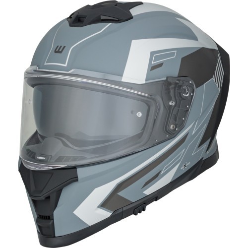 Motociklo šalmas W-TEC Nexwor Graphic - Pilka