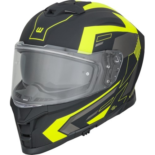 Motorcycle Helmet W-TEC Nexwor Graphic - Fluo