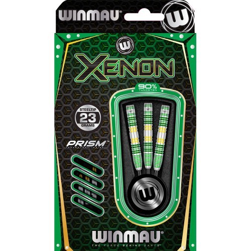 Дротики Winmau Xenon со стальным наконечником, 90% вольфрам