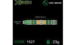 Winmau Xenon 90% tungsten steel tip darts