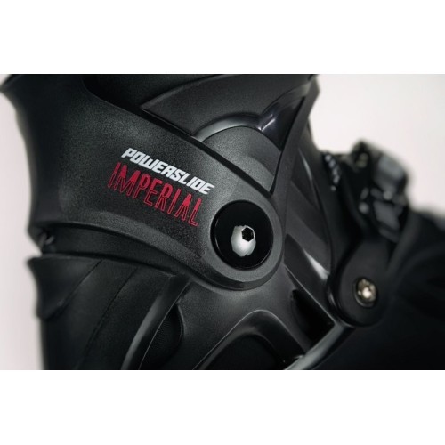 Роликовые коньки Powerslide Imperial Black Red 110