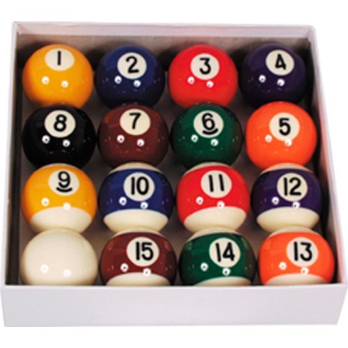 Ventura Laminated Pro-Pool biliardo kamuoliukų rinkinys 57,2 mm