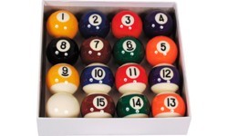 Набор бильярдных шаров Ventura Laminated Pro-Pool 57,2 мм