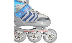 NH18192 4IN1 IN-LINE SKATES/HOCKEY ICE SKATES - Black / Green