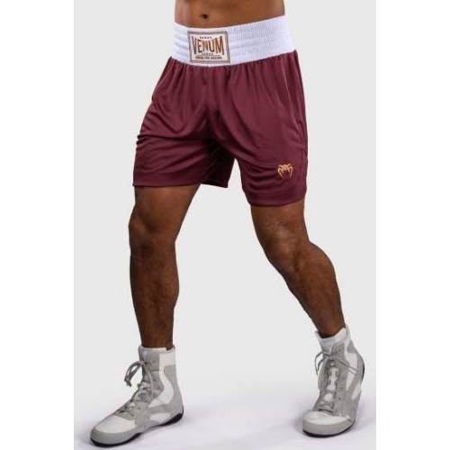 Venum Classic Boxing Shorts - Burgundy