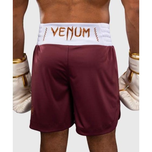 Боксёрские шорты Venum Classic, бордовые