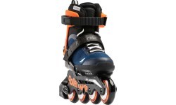 Rollerblade Microblade inline skates, orange/blue
