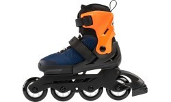 Rollerblade Microblade inline skates, orange/blue