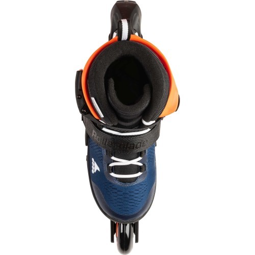 Rollerblade Microblade inline skates, orange/blue