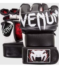 Перчатки Venum Undisputed 2.0 MMA - кожа наппа - черный