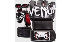 Venum Undisputed 2.0 MMA Gloves - Nappa Leather - Black