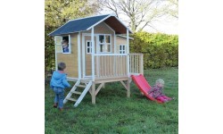 EXIT Loft 350 wooden playhouse - natural
