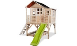 EXIT Loft 550 wooden playhouse - natural