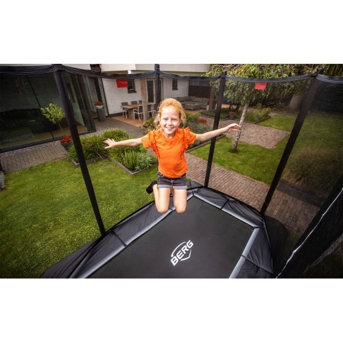 BERG Ultim Favorit InGround 280 žalias + apsauginis tinklas Comfort