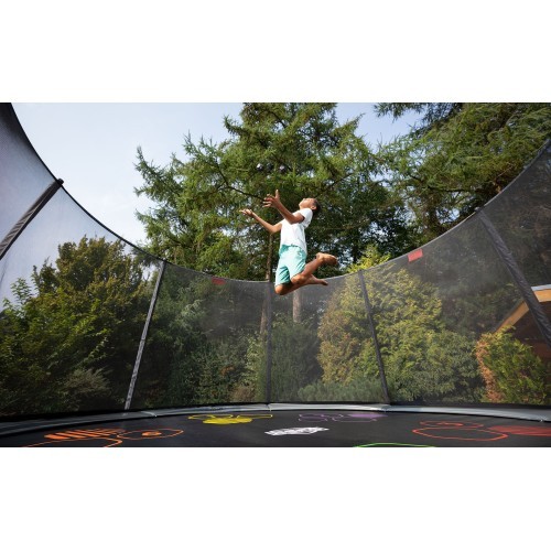 Batutas BERG Favorit Regular 430 Grey Levels su apsauginiu tinklu Comfort