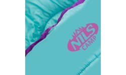 Спальный мешок Nils Camp NC2008, размер M, фиолетово-бирюзовый
