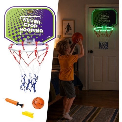 Light-Up Basketball Set inSPORTline LBBS150