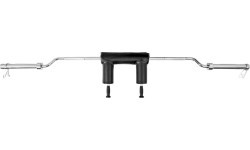 Olympic Safety Squat Bar inSPORTline Squabar– 239.3 cm / 50 mm – 25.5 kg, 317 kg Capacity, with Collars
